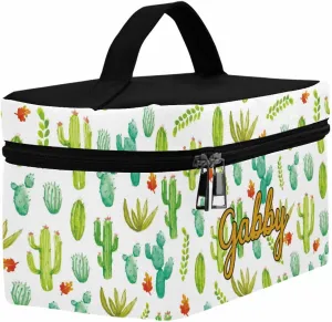 YESCUSTOM Personalized Makeup Bag Cosmetic Bag for Women Cosmetic Travel Makeup Bag, Large Travel Toiletry Bag for Girls Make Up Bag Brush Bags Reusable Toiletry Bag